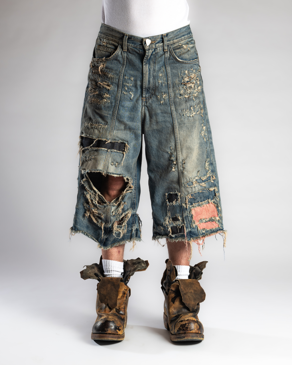 パンツ Lil Repaired Shorts lildenimjean Lil Repaired Shorts – Sex&jeans®